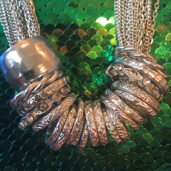 NWT Silver Chunky Necklace - Accessorize Germany - Picture 2 of 7